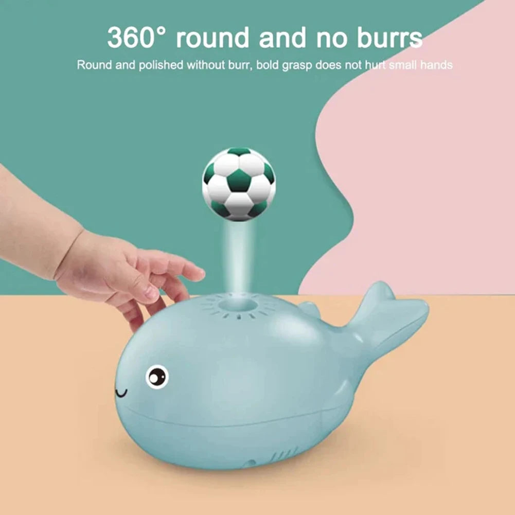 ELECTRIC BALL LEVITATING WHALE TOY